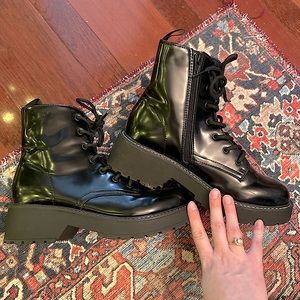 Madden Girl Combat Boots